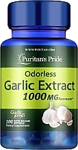 Парфумерія, косметика Дієтична добавка "Часникова олія", 1000 мг, гелеві капсули - Puritan's Pride Garlic Oil