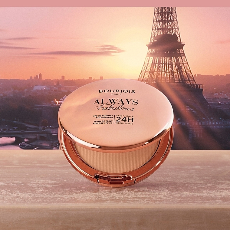 Пудра для лица - Bourjois Paris Always Fabulous SPF 20 Powder Foundation — фото N8