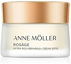 Парфумерія, косметика Крем для обличчя - Anne Moller Rosage Extra-Rich Repairing Cream SPF15