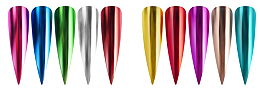 Набор фольги для дизайна ногтей - Deni Carte Mix 4 — фото N2