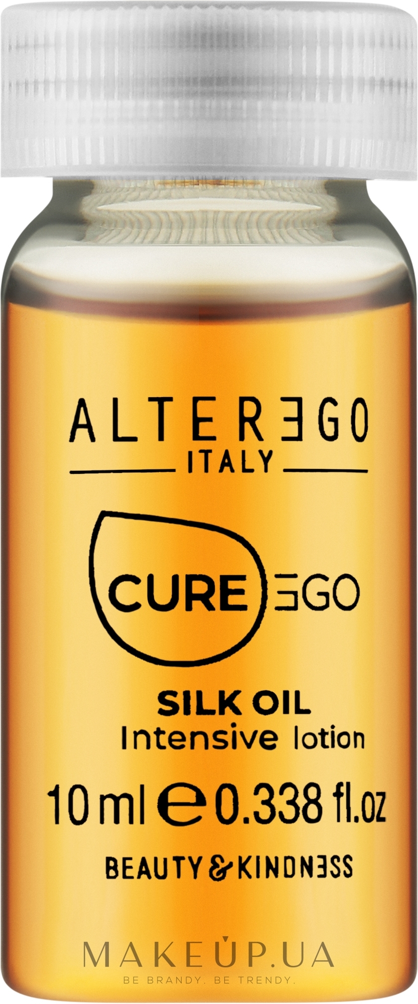 Ампули для відновлення неслухняного і в'юнкого волосся - Alter Ego CureEgo Silk Oil Intensive Treatment — фото 12x10ml