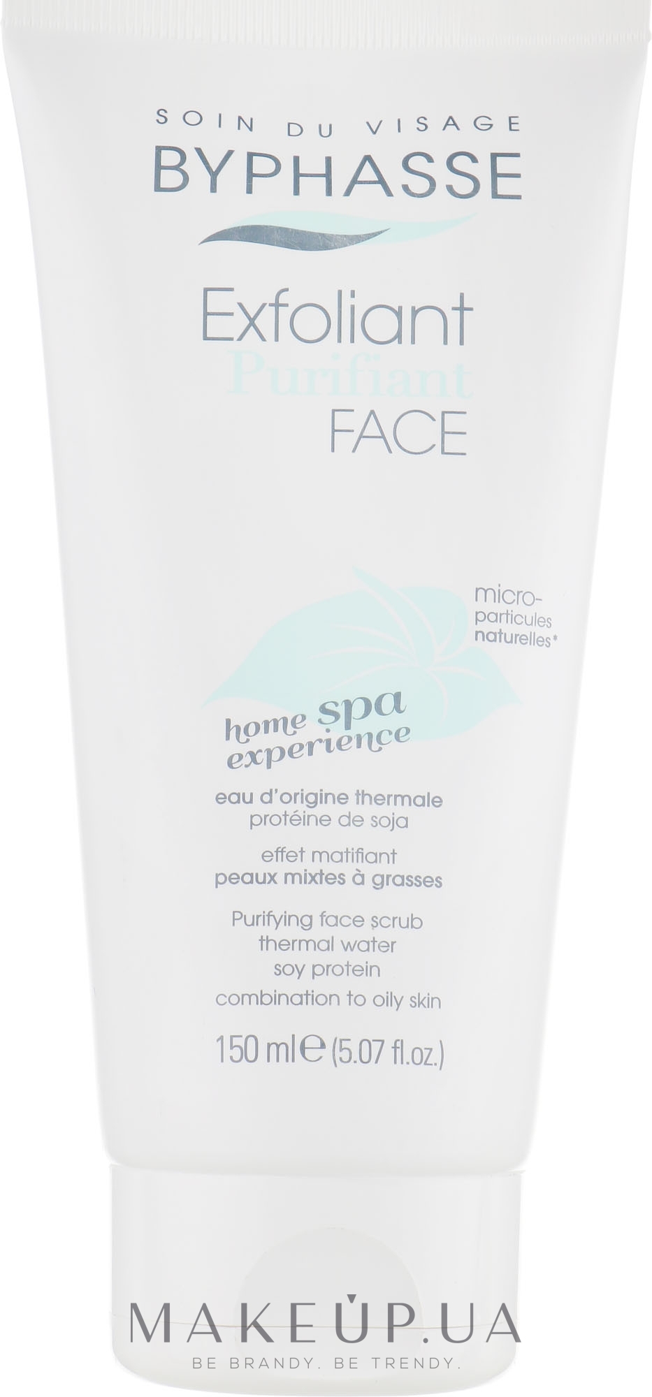 Скраб для комбінованої шкіри  "SPA-догляд вдома" - Byphasse Home Spa Experience Purifying Face Scrub Combination To Oily Skin — фото 150ml
