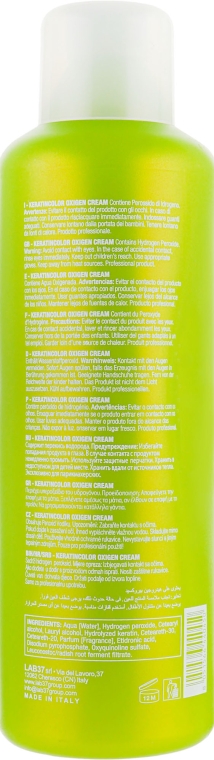 Окислювач кремовий 3% - BBcos Keratin Color Oxigen Cream 10 Vol — фото N4