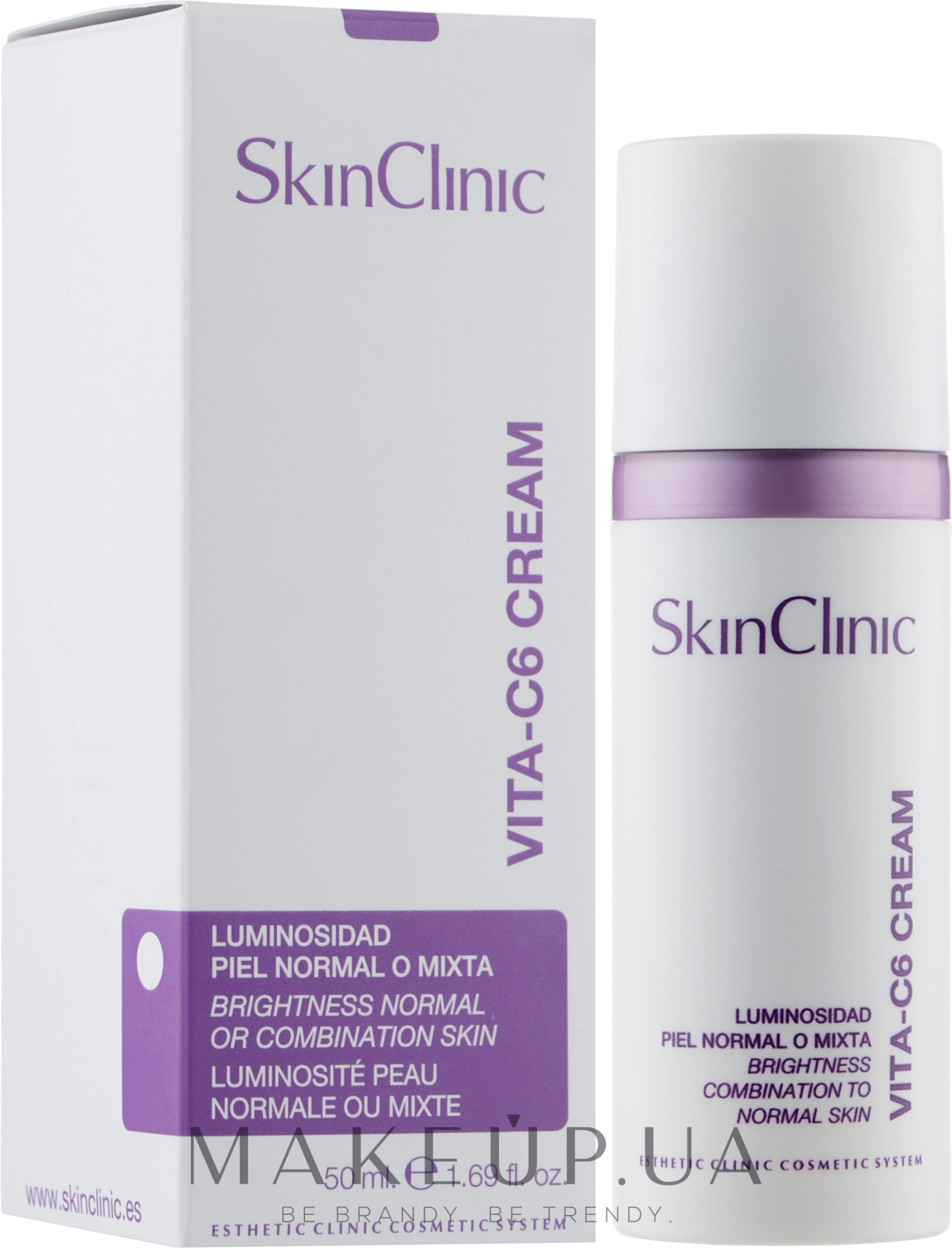 Крем для обличчя з вітаміном С 6% - SkinClinic Vita-C6 Cream — фото 50ml