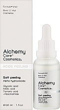 Мягкий кислотный пилинг для лица - Alchemy Care Cosmetics Soft Acid Peeling — фото N2