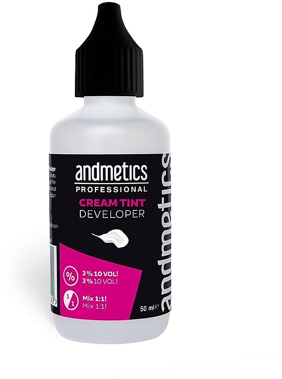 Проявник кольору, кремовий - Andmetics Cream Tint Developer — фото N1