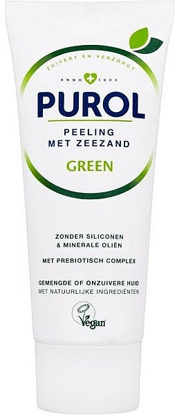 Крем для лица - Purol Green Peeling With Sea Sand — фото N1