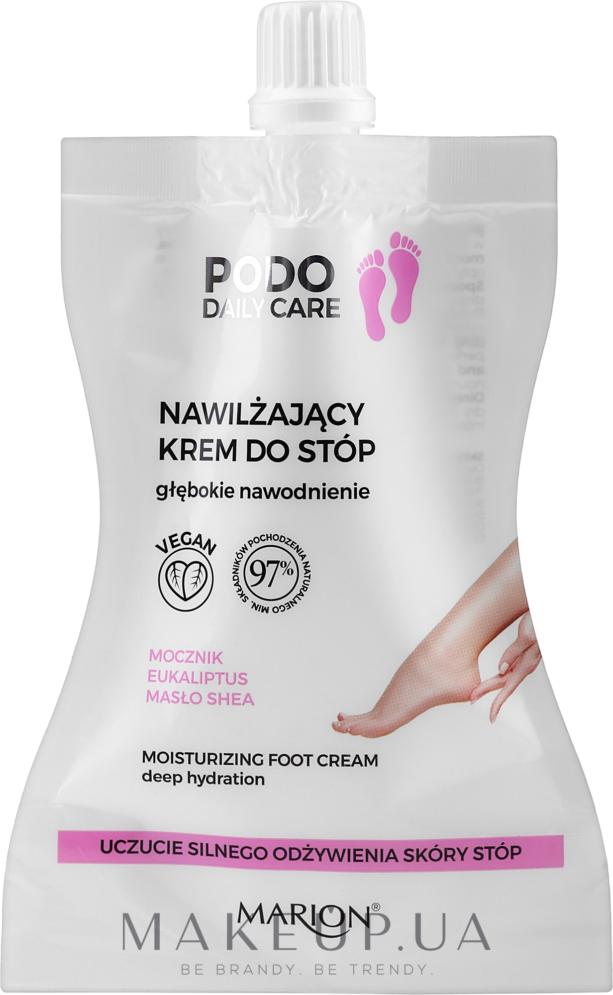 Зволожувальний крем для ніг - Marion Podo Daily Care Foot Cream — фото 50ml