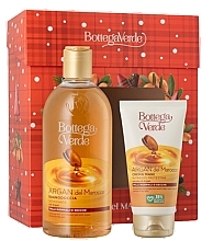 Набор - Bottega Verde Argan Del Marocco Gift Set (sh/gel/400ml + h/cr/75ml) — фото N1