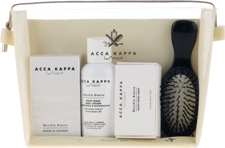Набор - Acca Kappa (edp/30ml + b/lotion/100ml + soap/50g + hairbrush) — фото N1