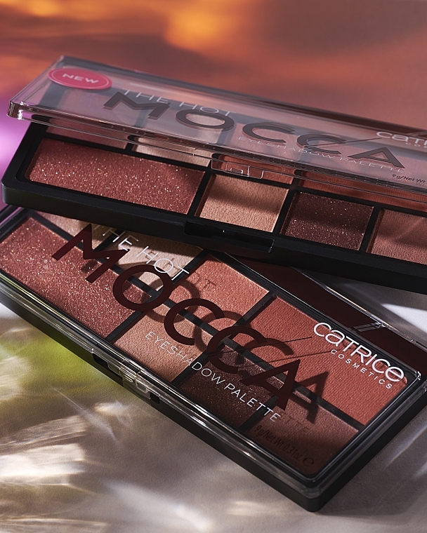 Палетка тіней для повік - Catrice The Hot Mocca Eyeshadow Palette — фото N11