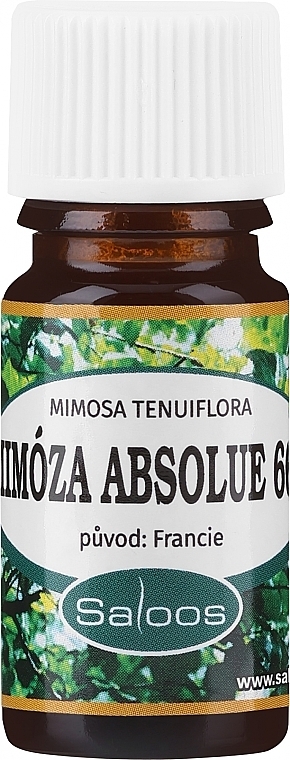 Эфирное масло мимозы абсолют 66% - Saloos Essential Oil Mimosa Absolue 66% — фото N1