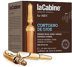 Духи, Парфюмерия, косметика Ампулы для мужчин - La Cabine For Men Eye Contour Ampoules 