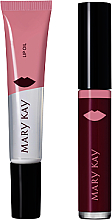 Парфумерія, косметика Набір для губ "Матовість + сяйво" - Mary Kay Matte + Shine Lip Set (lipstick/6.5g + lip/oil/9.5g)