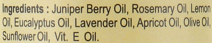 Аюрведическое антицеллюлитное массажное масло - Khadi Swati Ayurvedic Herbal Anti Cellulite Oil — фото N2