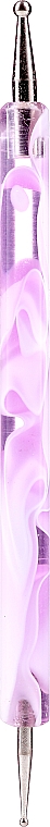 Набор дотсов для маникюра, фиолетовый, размер 2 - Silcare — фото N1