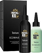 Парфумерія, косметика УЦІНКА! Набір для завивання волосся - Kis Royal EcoWave 0 (hair/lot90ml + hair/lot90ml)*