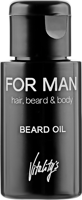 Масло для бороди - vitality's For Man Beard Oil — фото N1