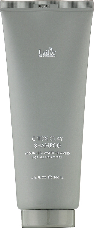 Шампунь с глиной и морскими минералами - Lador C-Tox Clay Shampoo  — фото N1