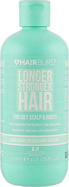 Кондиціонер для жирної шкіри голови й коренів - Hairburst Long And Healthy Conditioner For Oily Scalp & Roots — фото N1