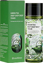 Духи, Парфюмерия, косметика Тонер с зеленым чаем - SeaNtree Green Tea Deep Deep Deep Toner