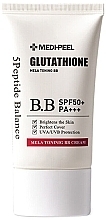 ВВ-крем с глутатионом - MEDIPEEL Bio-Intense Glutathione Mela Toning BB Cream SPF 50+PA++++ — фото N2