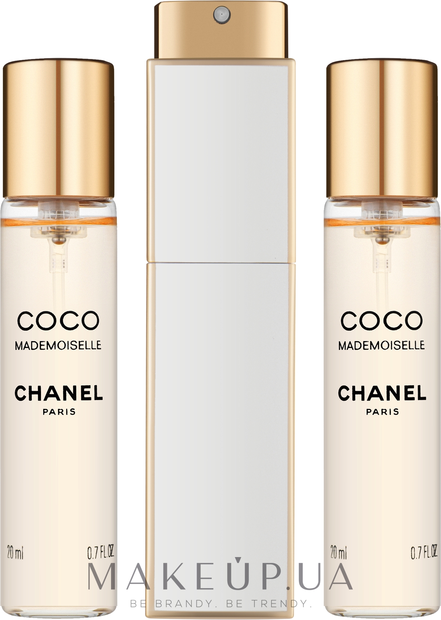 Chanel Coco Mademoiselle - Парфюмированная вода ( + 2 сменных блока) — фото 3x20ml