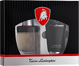 Парфумерія, косметика Tonino Lamborghini Invincibile - Набір (edt/40ml + sh/g/100ml)