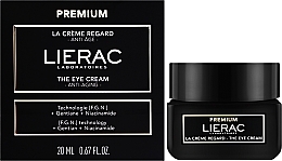 Антивозрастной крем для кожи вокруг глаз - Lierac Premium The Eye Cream — фото N2