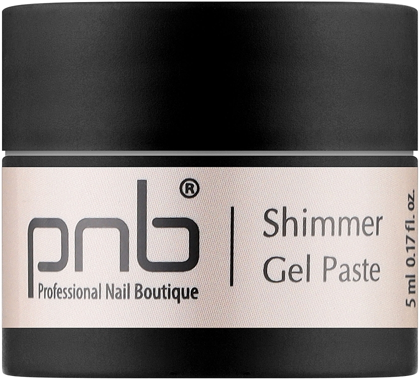 Гель-паста "Шиммер" - PNB UV/LED Shimmer Gel Paste — фото N1