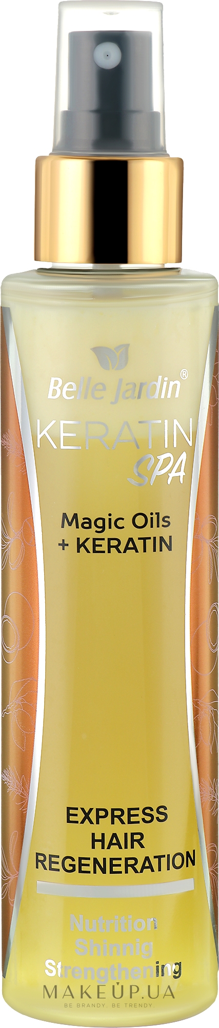 Экспресс кондиционер для регенерации волос - Belle Jardin Keratin Spa Magic Oil — фото 150ml