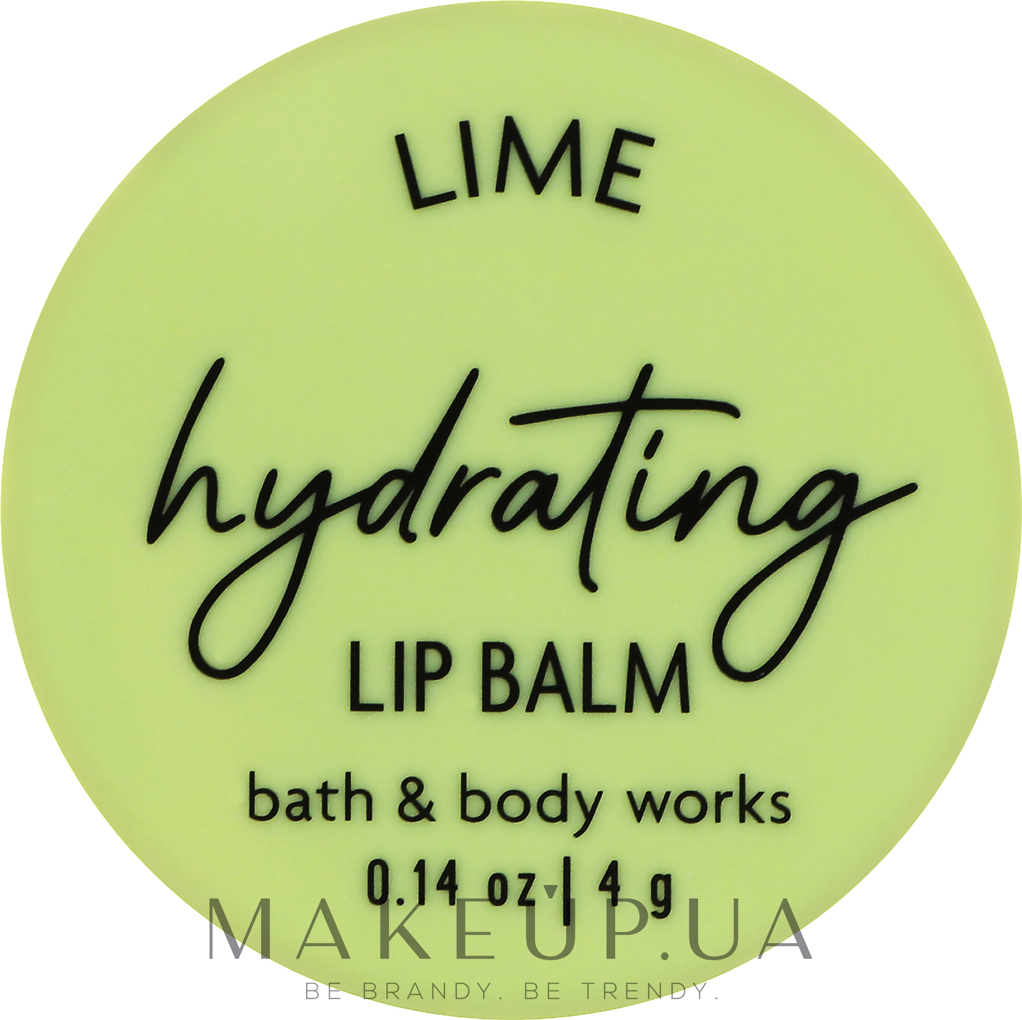 Бальзам для губ - Bath and Body Works Lime Hydrating Lip Balm — фото 4g