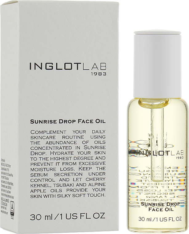 Масло для лица - Inglot Lab Sunrise Drop Face Oil — фото N5