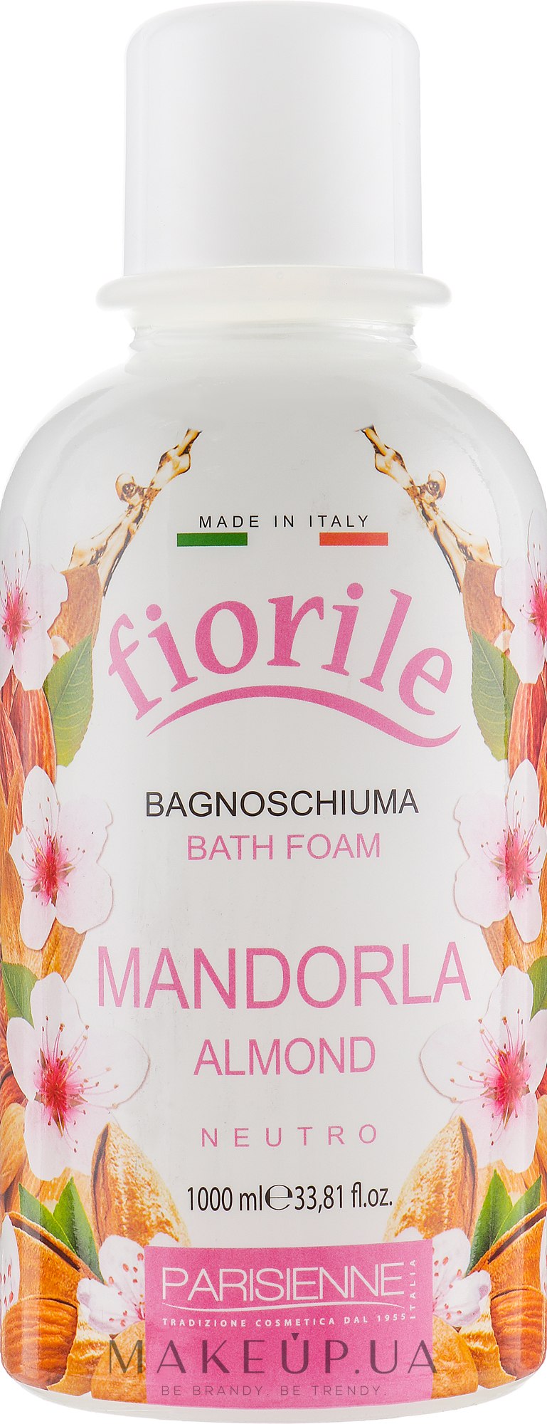Пена для ванн "Миндаль" - Parisienne Italia Fiorile Almond Bath Foam — фото 1000ml