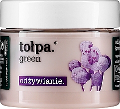 Парфумерія, косметика Живильний крем для обличчя "Інжир і чорна смородина" - Tolpa Green Nourishing Smoothing Cream