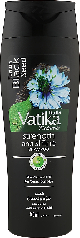 Шампунь с черным тмином - Dabur Vatika Black Seed Shampoo