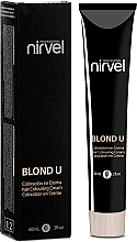 Духи, Парфюмерия, косметика Тонирующий краситель для волос - Nirvel Professional Blond U