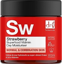 Духи, Парфюмерия, косметика Крем для лица - Dr. Botanicals Strawberry Superfood Vitamin Day Moisturiser