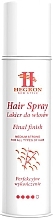 Парфумерія, косметика Лак для волосся - Hegron Hair Spray Final Finish Medium Strong For All Types Of Hair