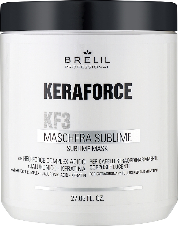 Маска для волосся - Brelil Keraforce KF3 Sublime Mask — фото N1