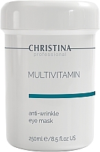 Духи, Парфюмерия, косметика Мультивитаминная маска для зоны вокруг глаз - Christina Multivitamin Anti-Wrinkle Eye Mask