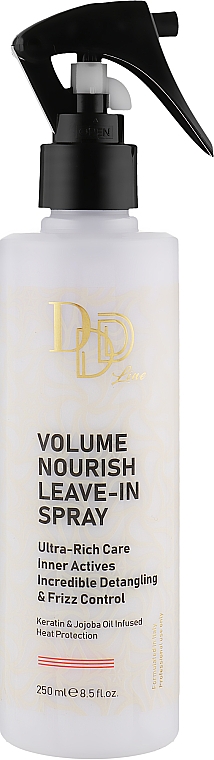 Спрей для питания и объема волос - Clever Hair Cosmetics 3D Line Volume Nourish Leave-In Spray