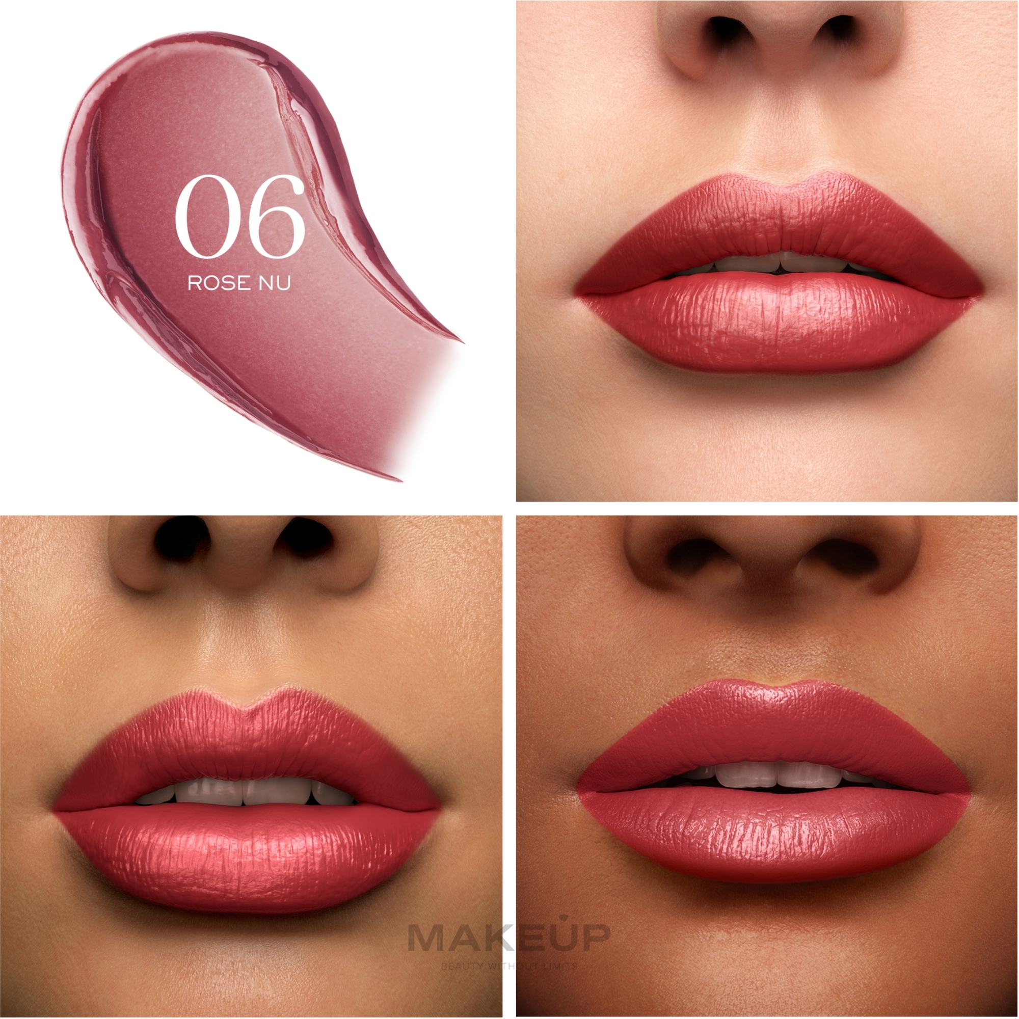 Кремова помада для губ зі зволожувальним ефектом - Lancome L'Absolu Rouge Cream — фото 6 - Rose Nu