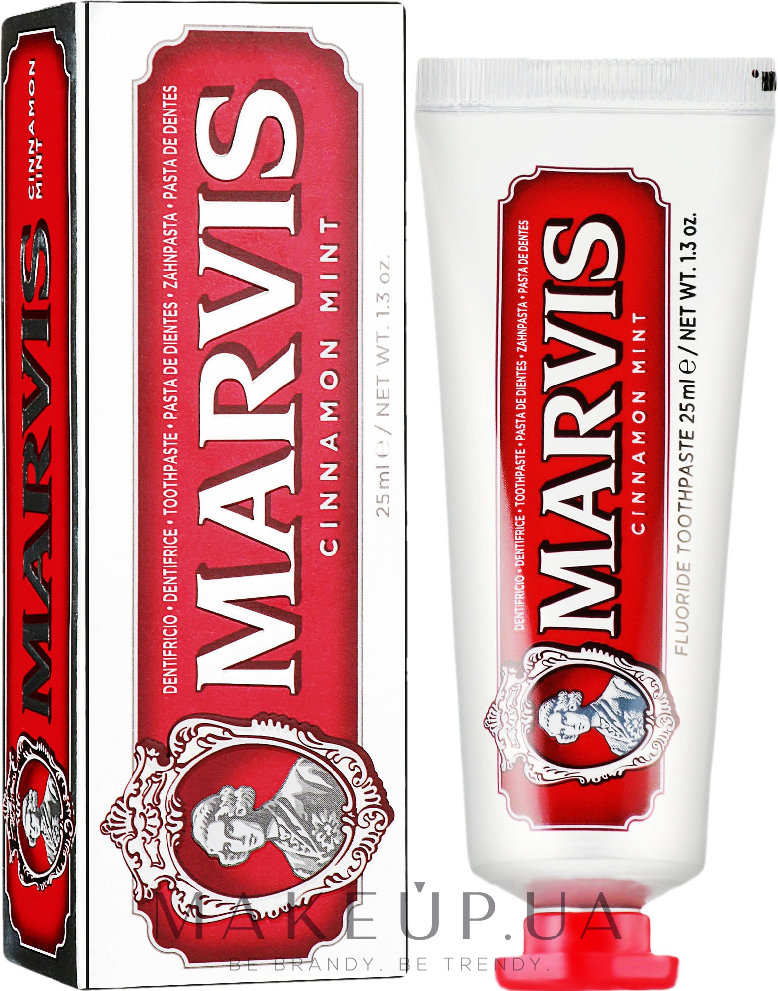 Зубна паста "Кориця і м'ята" - Marvis Cinnamon Mint — фото 25ml