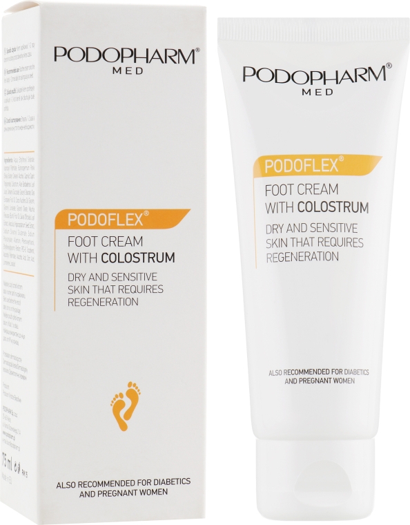 Крем для ніг з молозивом - Podopharm Foot Cream with Colostrum — фото N1