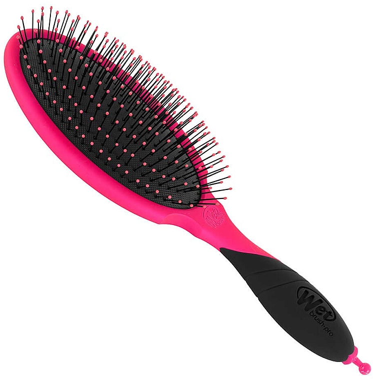 Щітка для волосся з роздільником пасом - Wet Brush Pro Backbar Detangler Pink — фото N2
