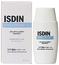 Парфумерія, косметика Флюїд від сонячної алергії SPF 50 - Isdin Foto Ultra Solar Allergy Fusion Fluid SPF 50