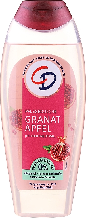 Гель для душу "Гранат" - CD Bio-Pomegranate Shower Gel — фото N1
