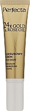 Духи, Парфюмерия, косметика Крем для век от морщин - Perfecta 24k Gold & Rose Oil Anti-Wrincle Eye Cream