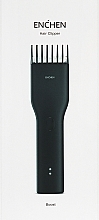Машинка для підстригання волосся + набір для підстригання - Enchen Boost Black — фото N2